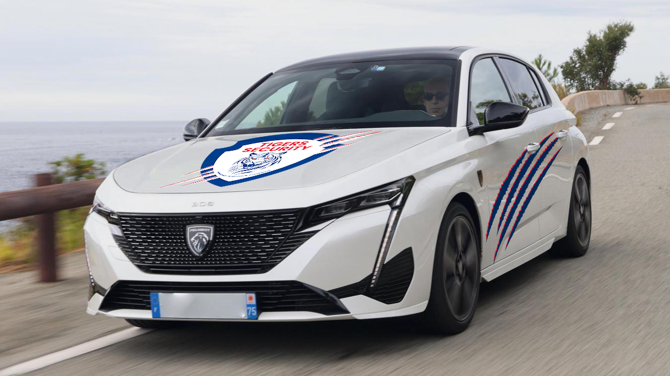 Custom Peugeot 308 Tigers Security